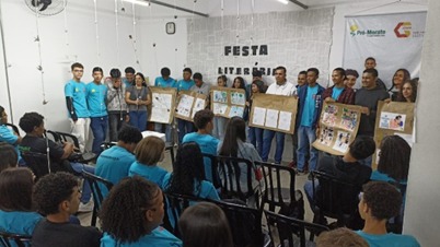 Imagem da festa literária