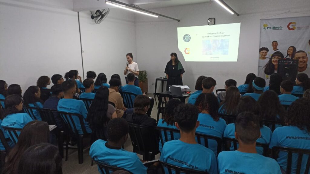Foto palestra de IA