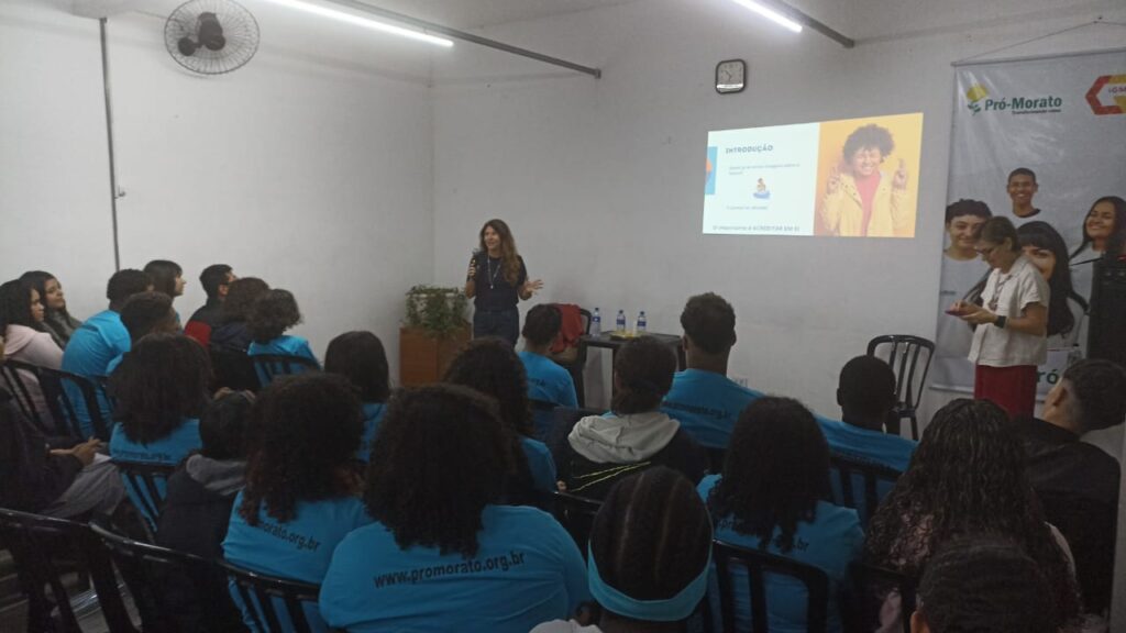 Foto palestra Apresentação Pessoal