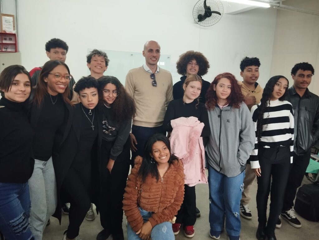 Foto palestra comunicação