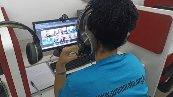 Reaunião mentoria Mulheres em Tech